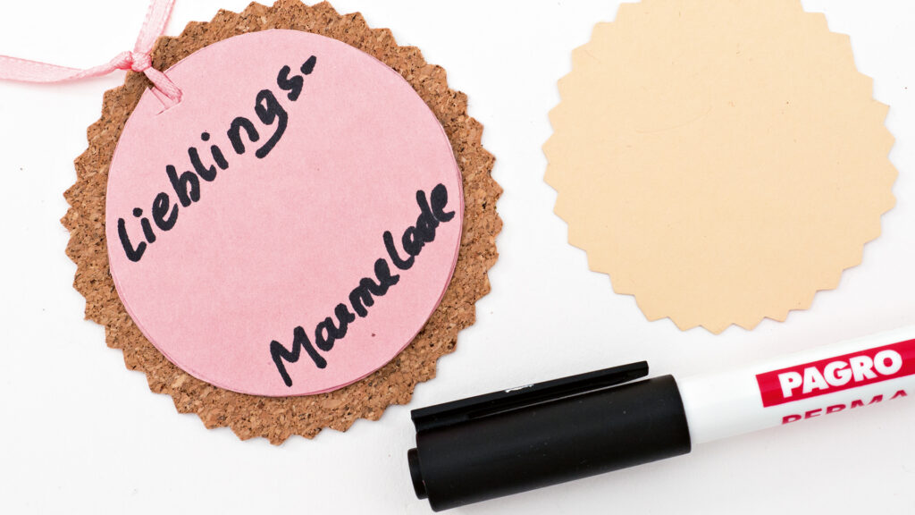 Marmelade schön verpackt - Schritt 2