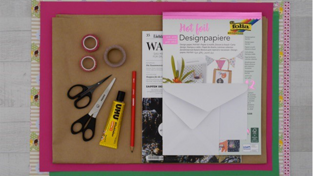 Buntes Briefpapier