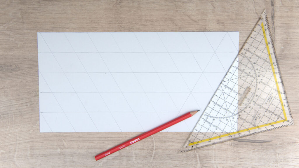 Vasen im Origami-Stil - Schritt 2
