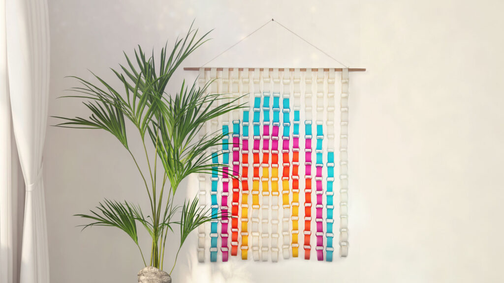 Regenbogen-Wandbild