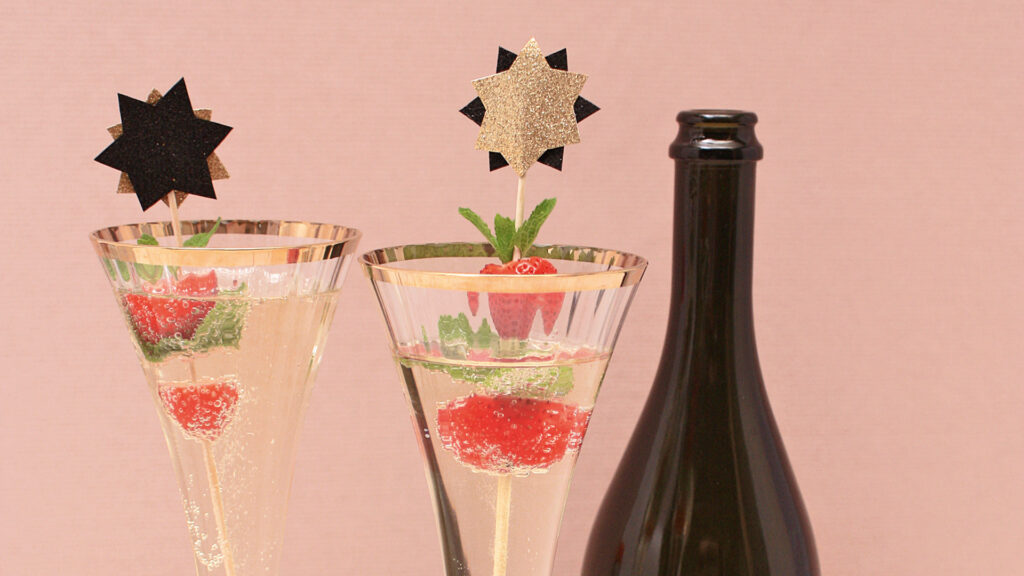Cocktailstab mit Stern