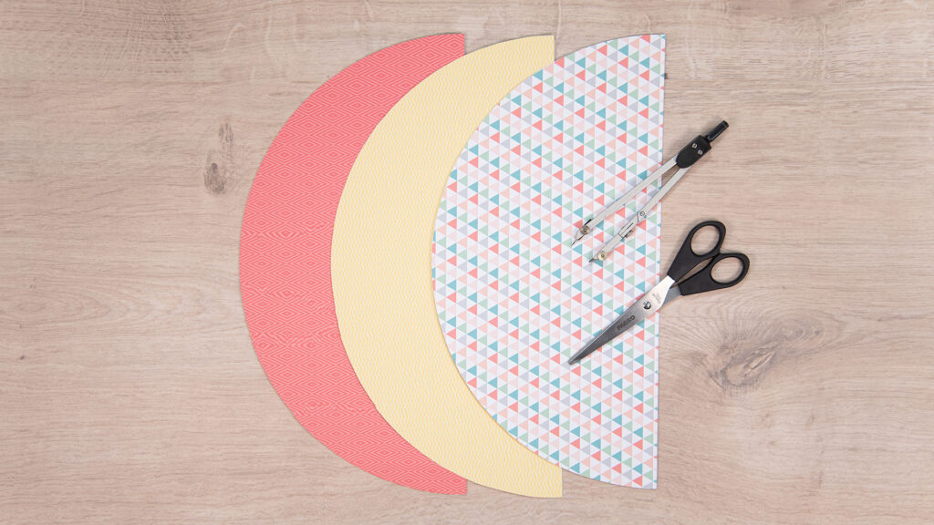 kleine Schultüte mit DIY Puzzle - Schritt 2