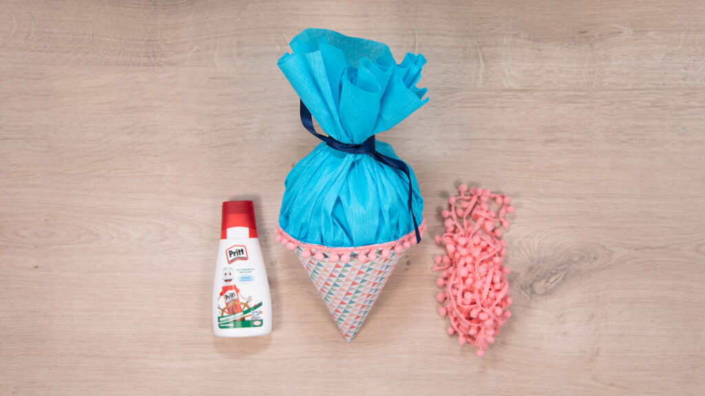 kleine Schultüte mit DIY Puzzle - Schritt 5