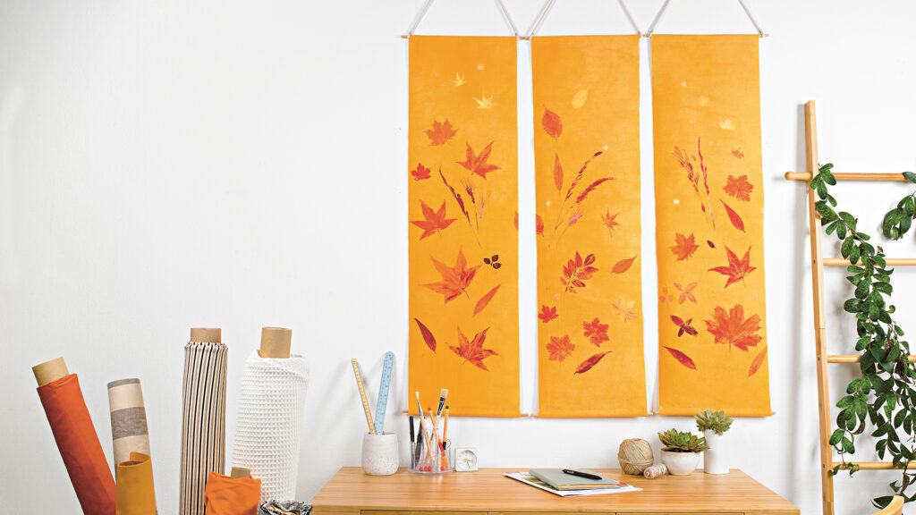 Herbstliche Stoffe