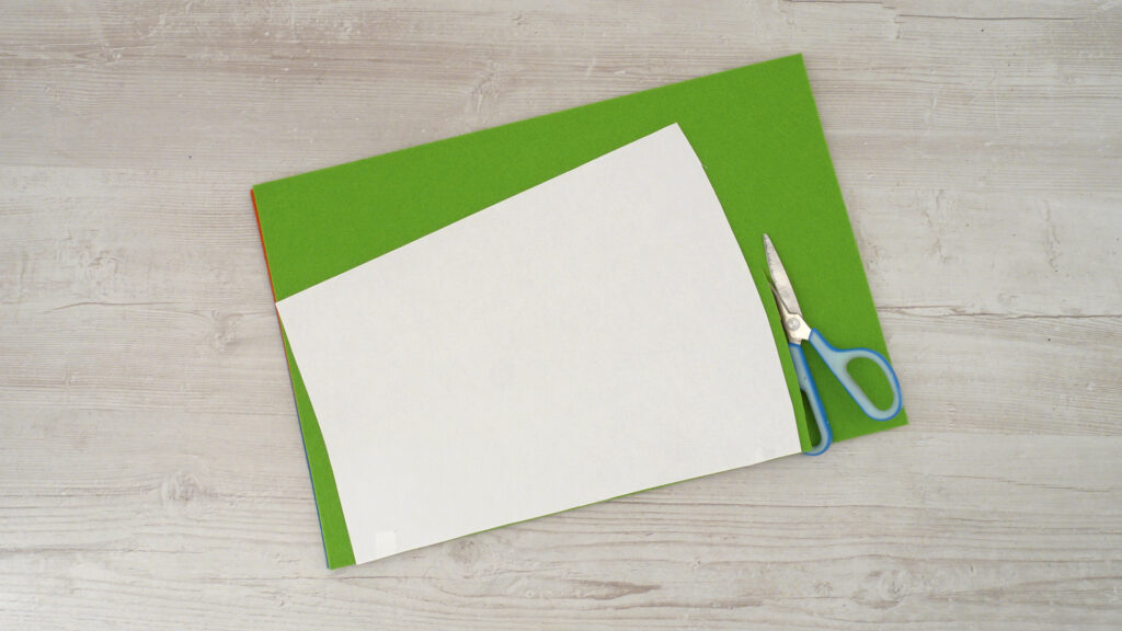 Geschenkkorb mit Filz - Schritt 1