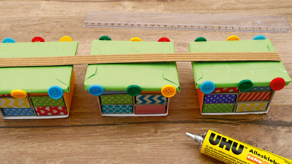 Adventkalender aus Streichholzschächtelchen - Schritt 5