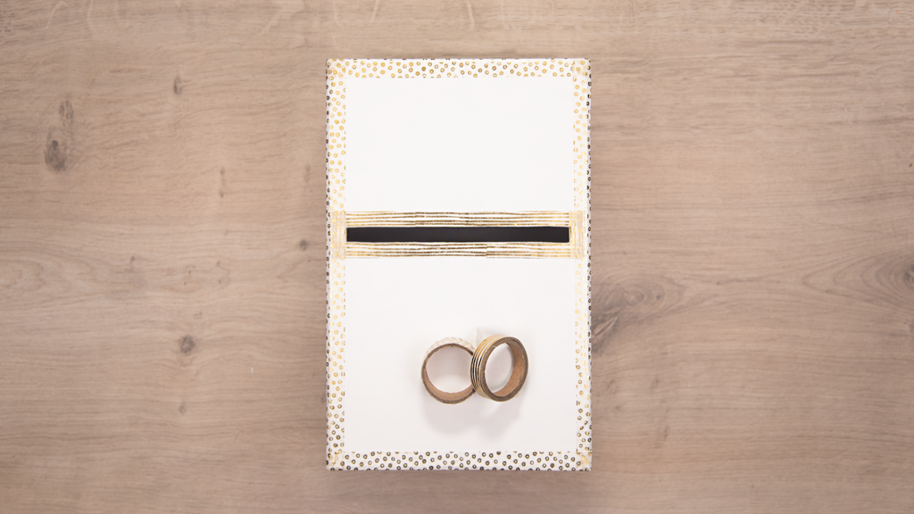 Box für Hochzeitspost - Schritt 4