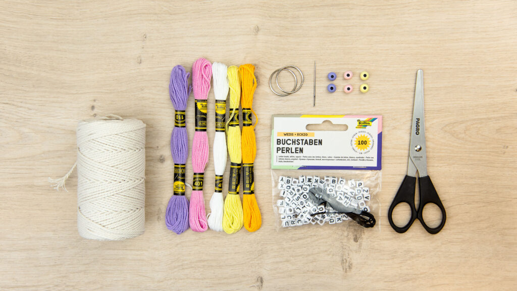 Anhänger für Schlüssel und Tasche - Material