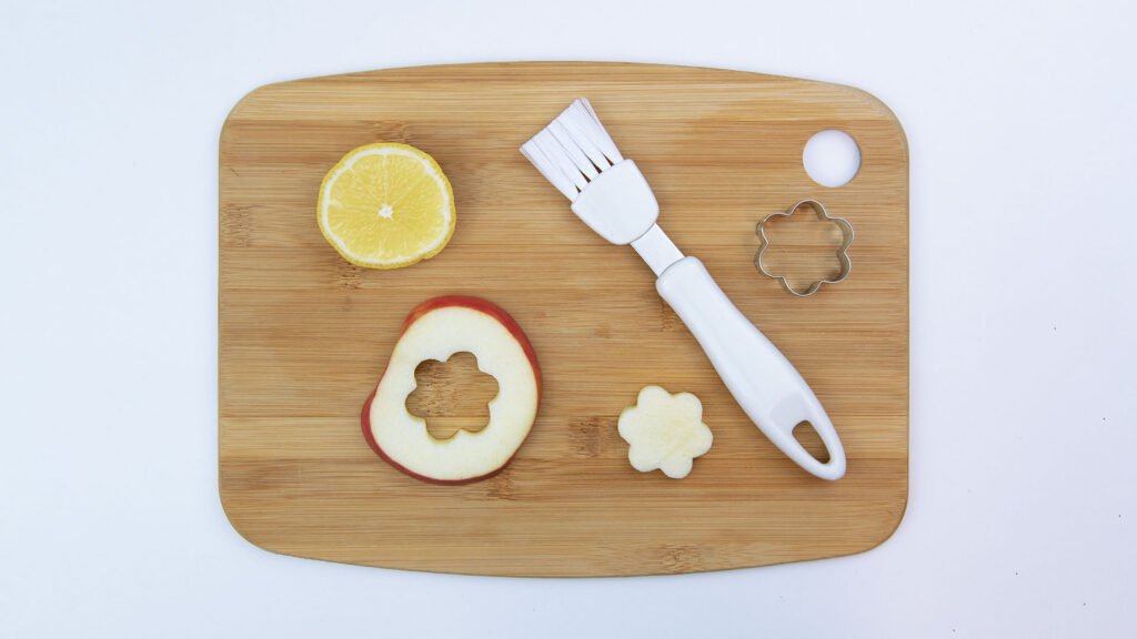 Apfel-Lollies - Schritt 1