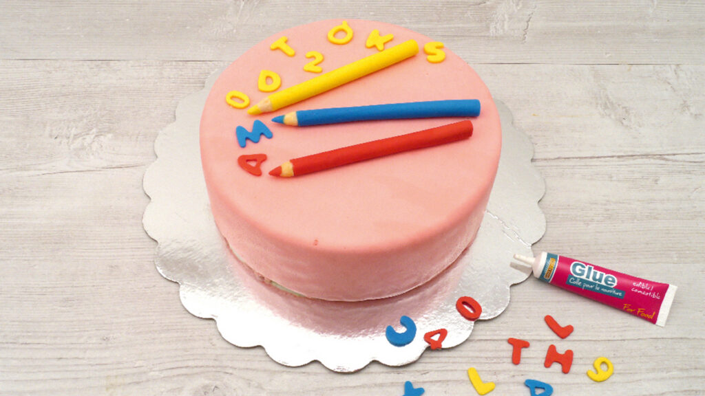 Stifte-Torte - Schritt 4