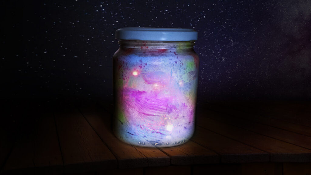 Nachtlicht im Galaxy Look