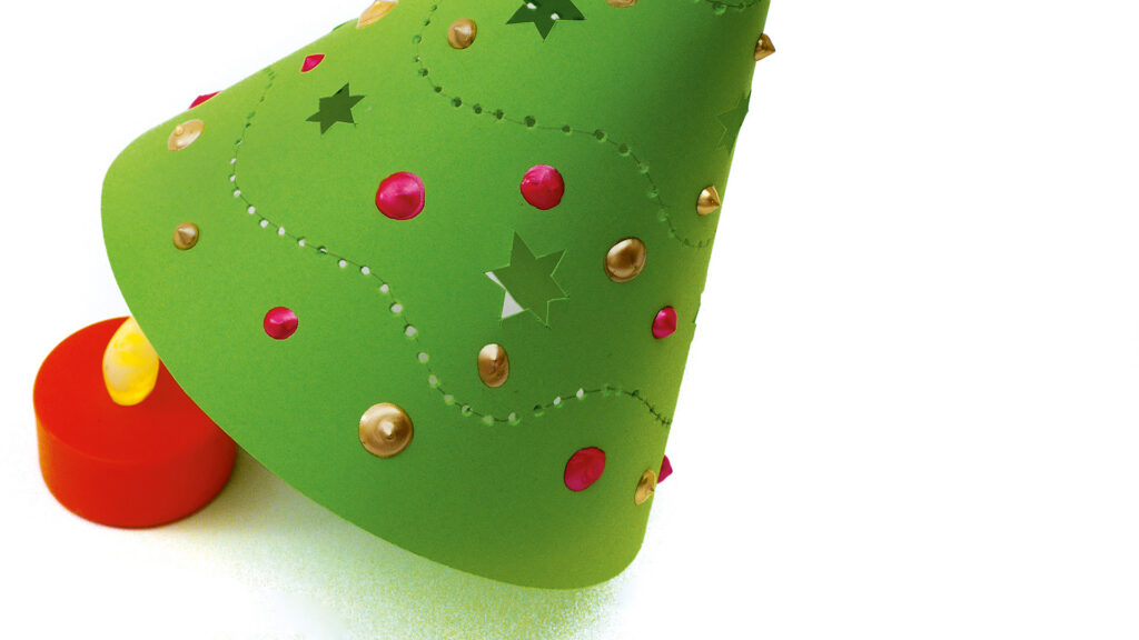 Deko-Weihnachtsbaum - Anleitung 5
