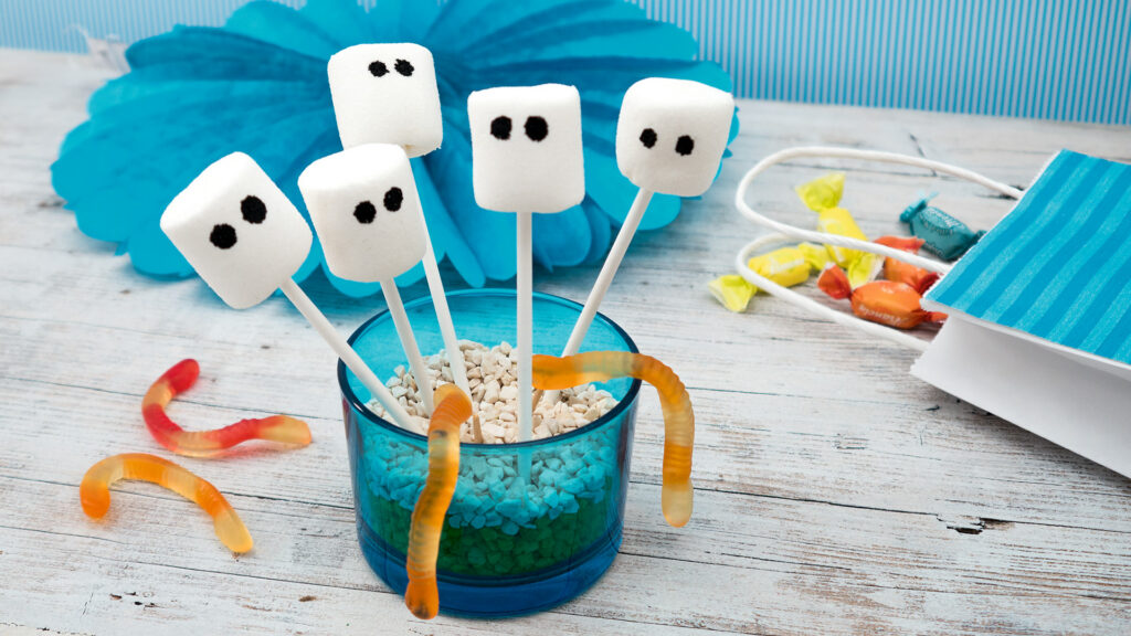 Marshmallow im Geisterlook - Bild