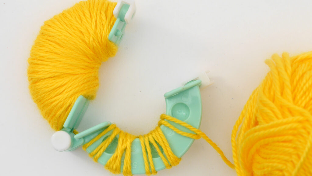 Küken aus Pompon - Anleitung 1 