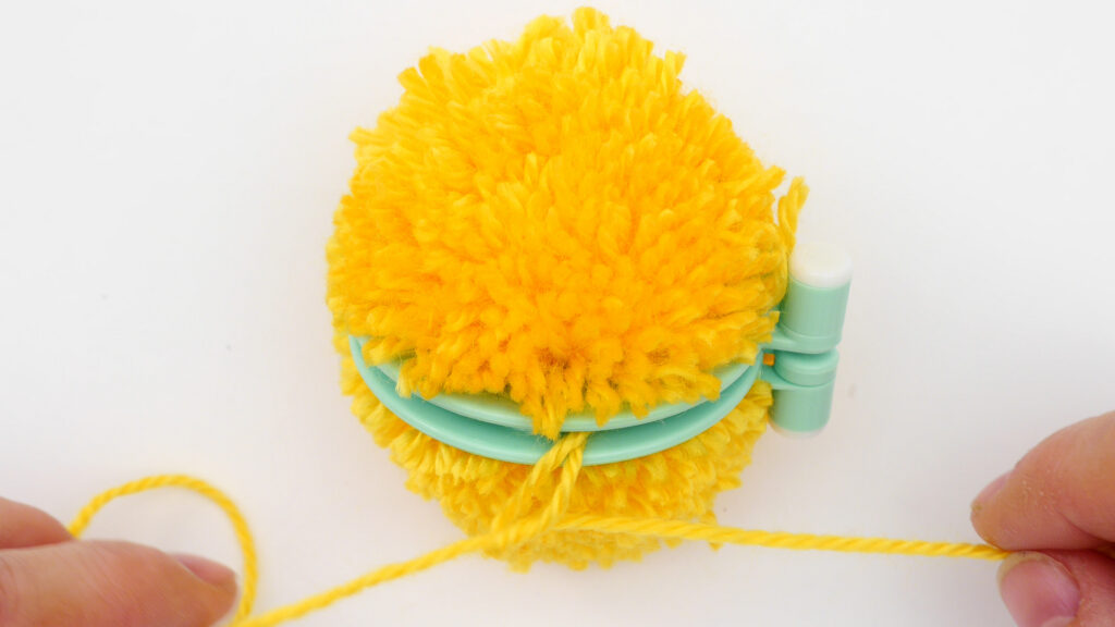 Küken aus Pompon - Anleitung 3