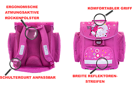 Richtige Schultasche - Eigenschaften