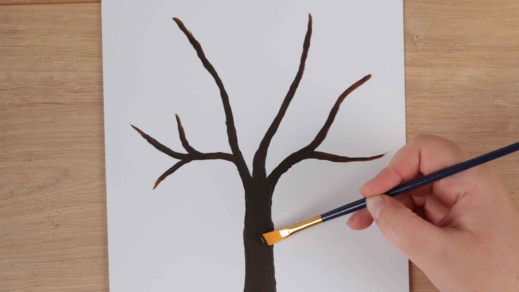 Stempel dir deinen Baum_Bastelidee