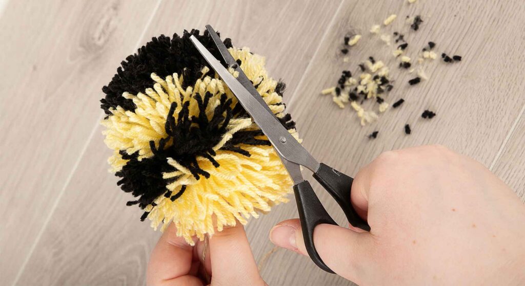 Süße Bienen Bastelidee