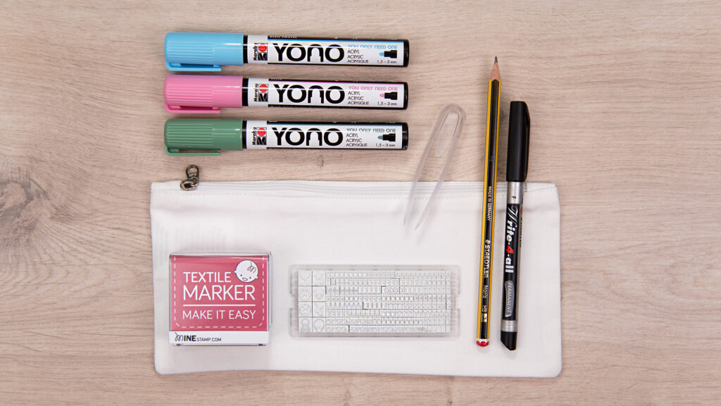 Textilstempel - Material