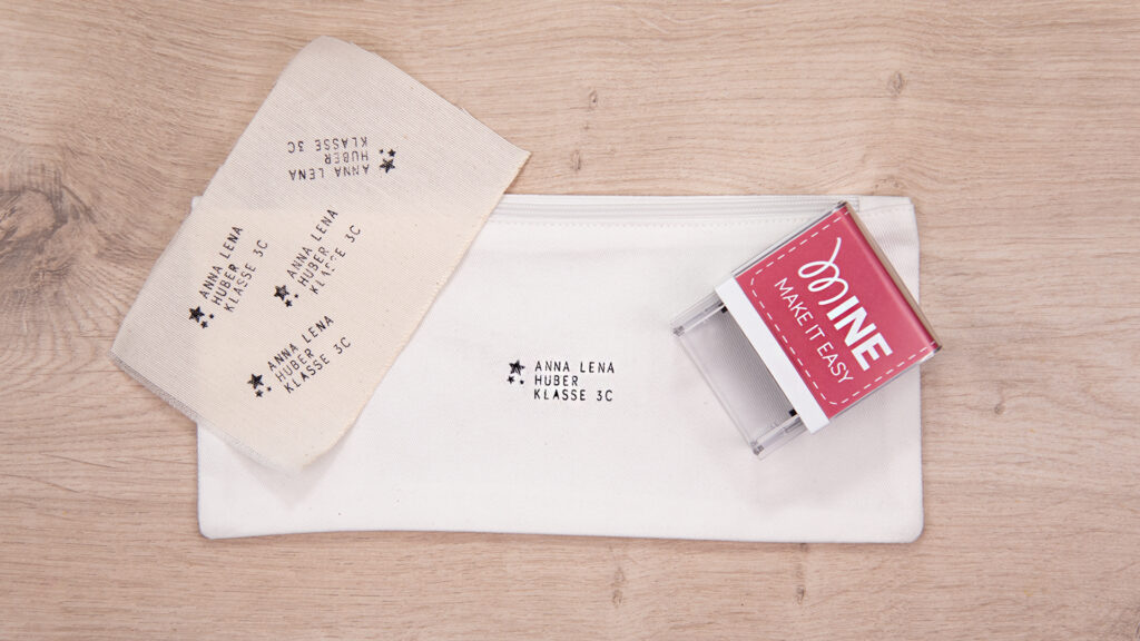 Textilstempel - Schritt 3
