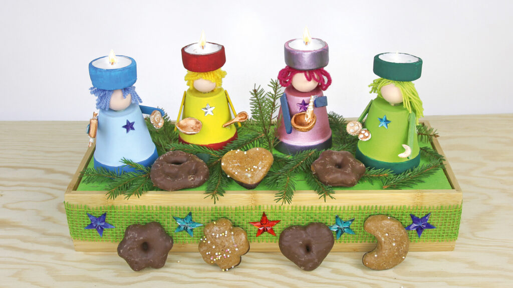 Adventkranz - Anleitung 8