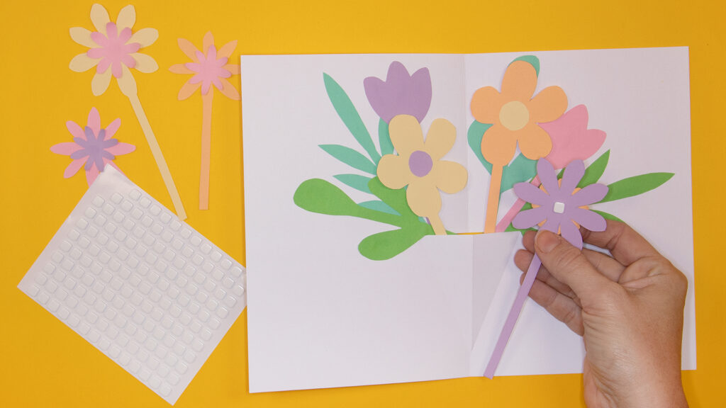 Pop-up-Karte für Mama - Schritt 3
