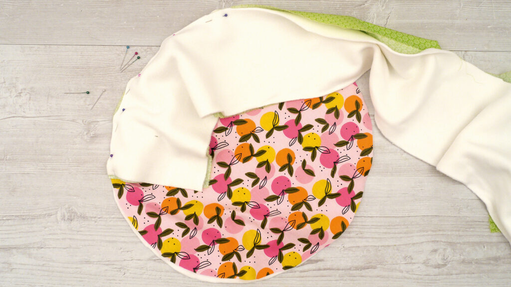 Patchwork Kissen - Schritt 2