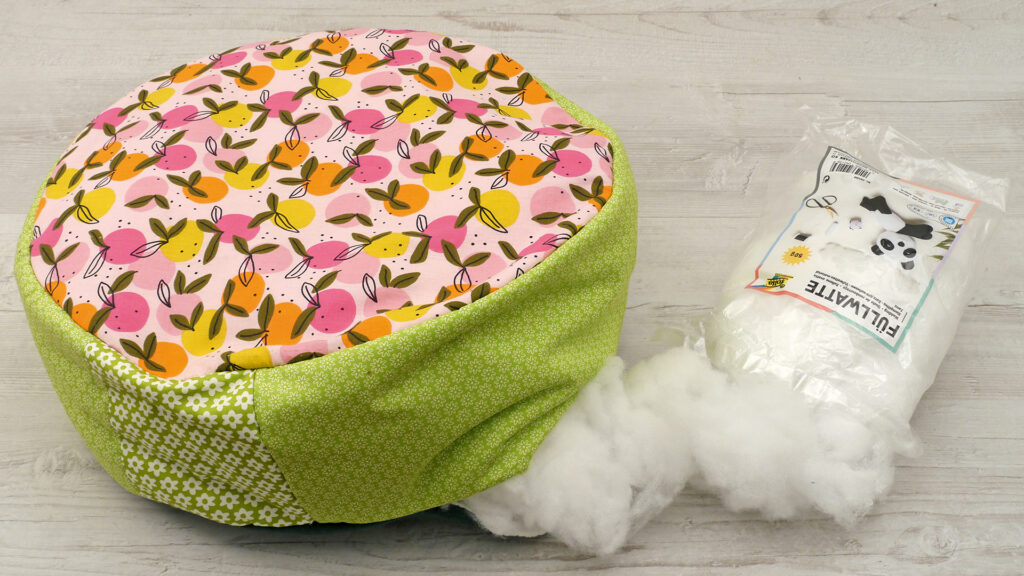 Patchwork Kissen - Schritt 4