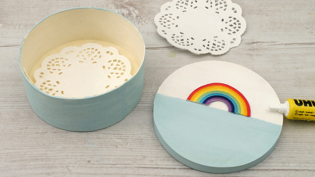Donuts in Regenbogenoptik - Schritt 5