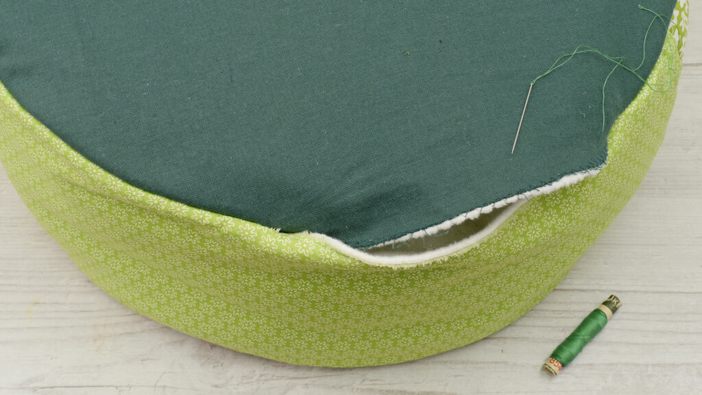 Patchwork Kissen - Schritt 5