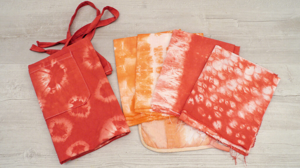 Batik Fertigstellung - Schritt 3