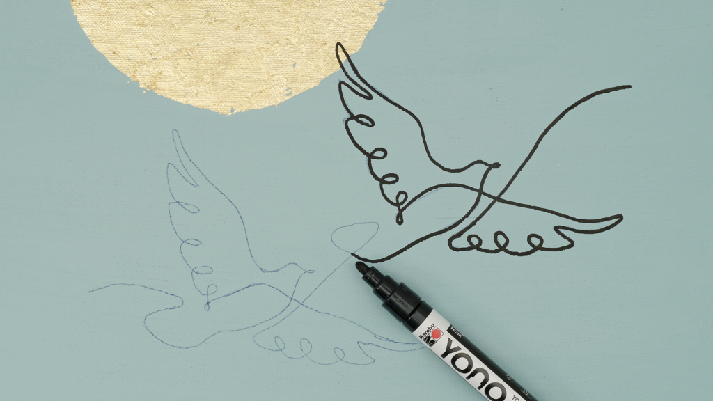 Line-Art-Bild - Schritt 4