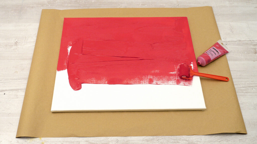 Pouring Kunstwerk - Schritt 4