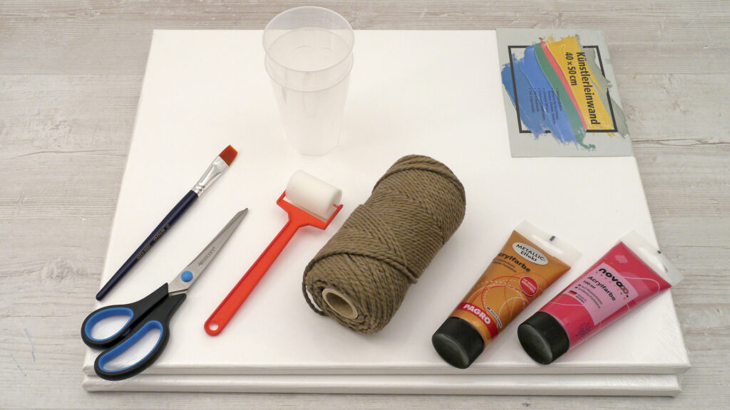Pouring Kunstwerk - Material