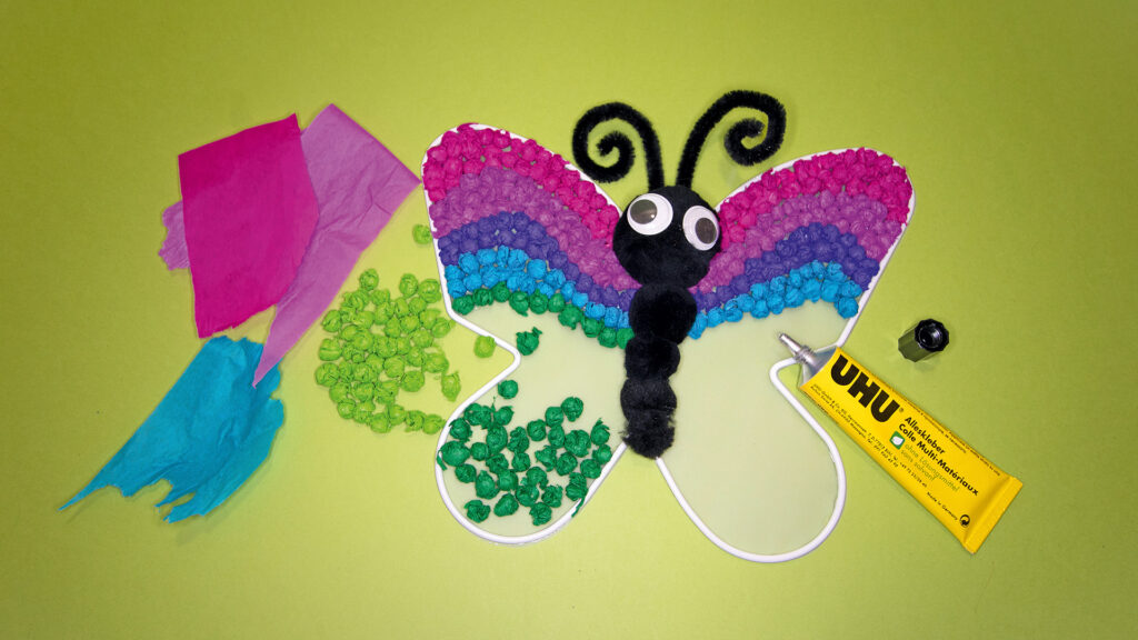 Schmetterling - Schritt 3