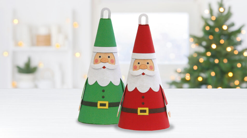 Weihnachtsmänner Druckanleitung