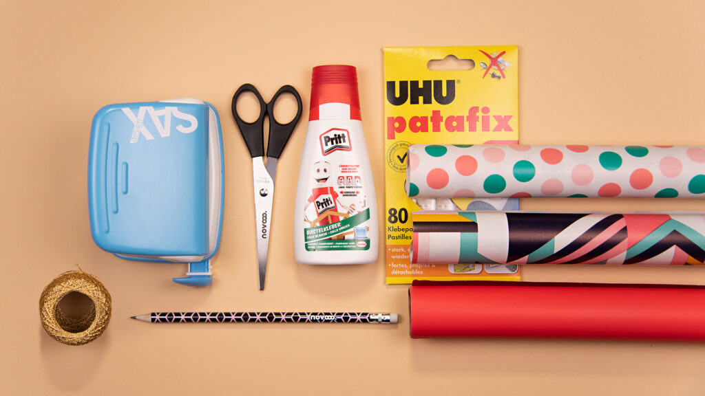 Papierrosetten - Material