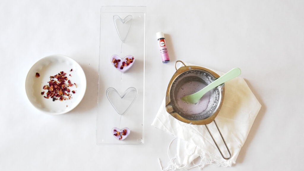 DIY Herzseife – Schritt 3