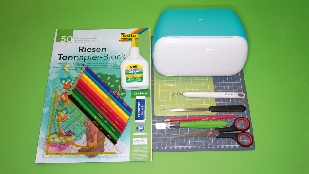 Papierblumen - Material