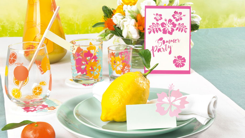 CRICUT Partyeinladung