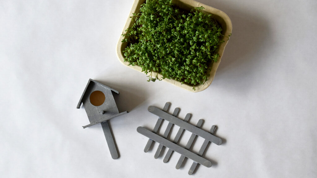 Mini-Vogelhaus - Schritt 3