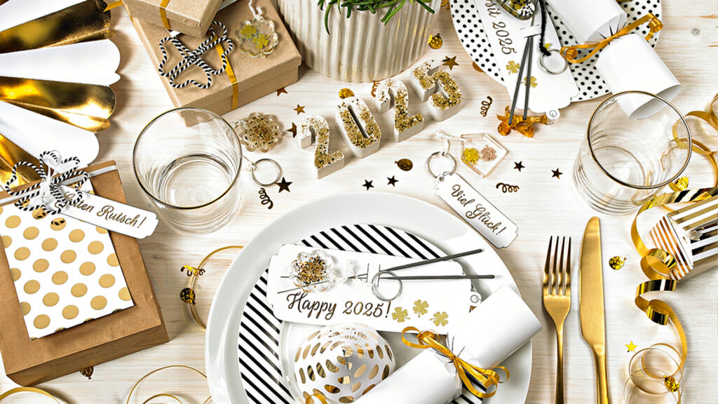 Silvesterdeko - fertig