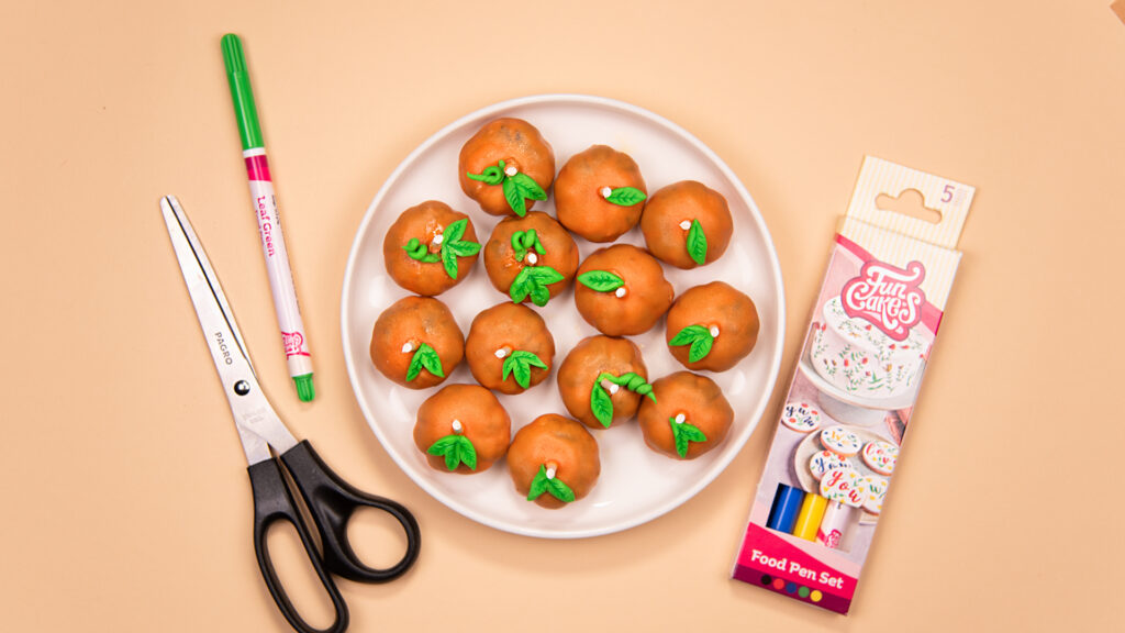 Kürbis-Cakepops - Schritt 4