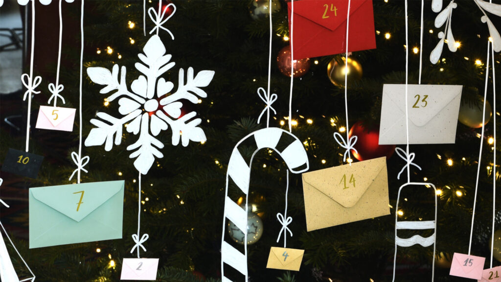 Fenster-Adventkalender -Schritt 1