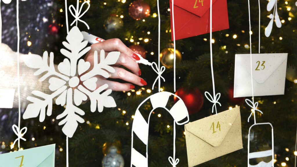 Fenster-Adventkalender - Schritt 2