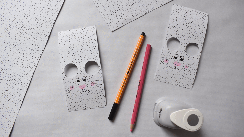 DIY Hasen-Verpackung - Schritt 2