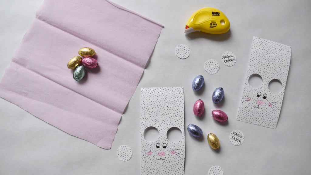 DIY Hasen-Verpackung - Schritt 3