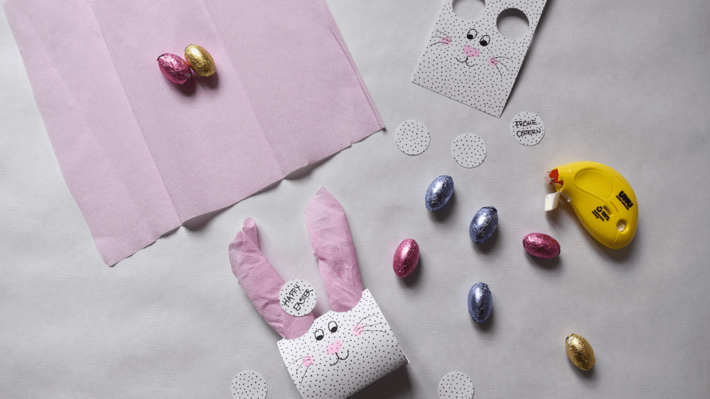 DIY Hasen-Verpackung - Schritt 4