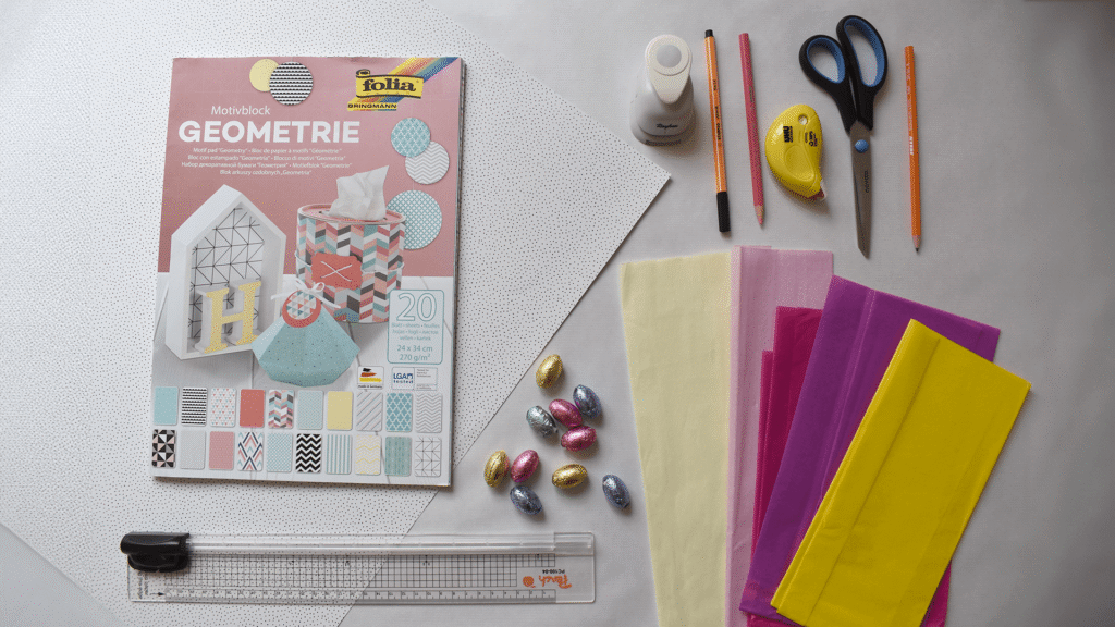 DIY Hasen-Verpackung - Material