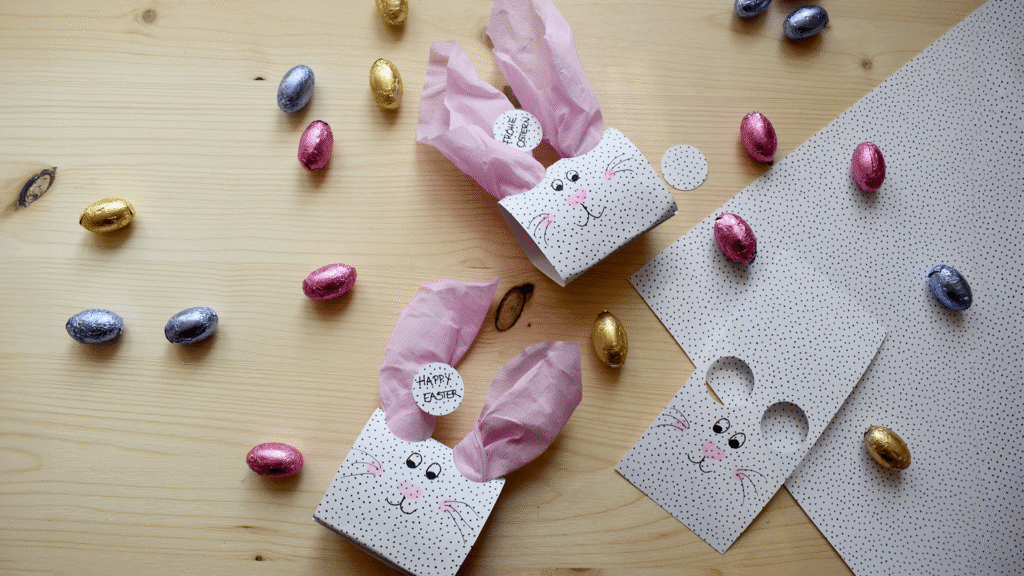 DIY Hasen-Verpackung - fertig
